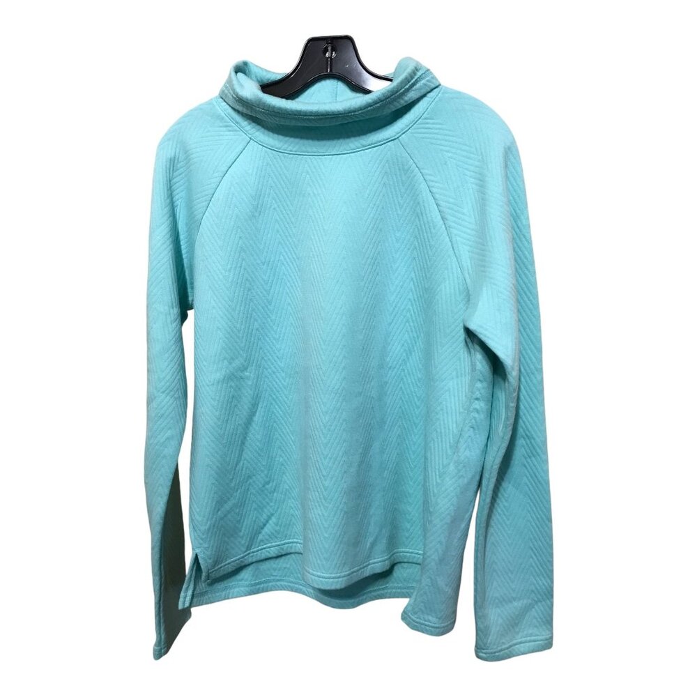 Tek Gear Mint Green Woven‎ Long Sleeve Womens Shirt